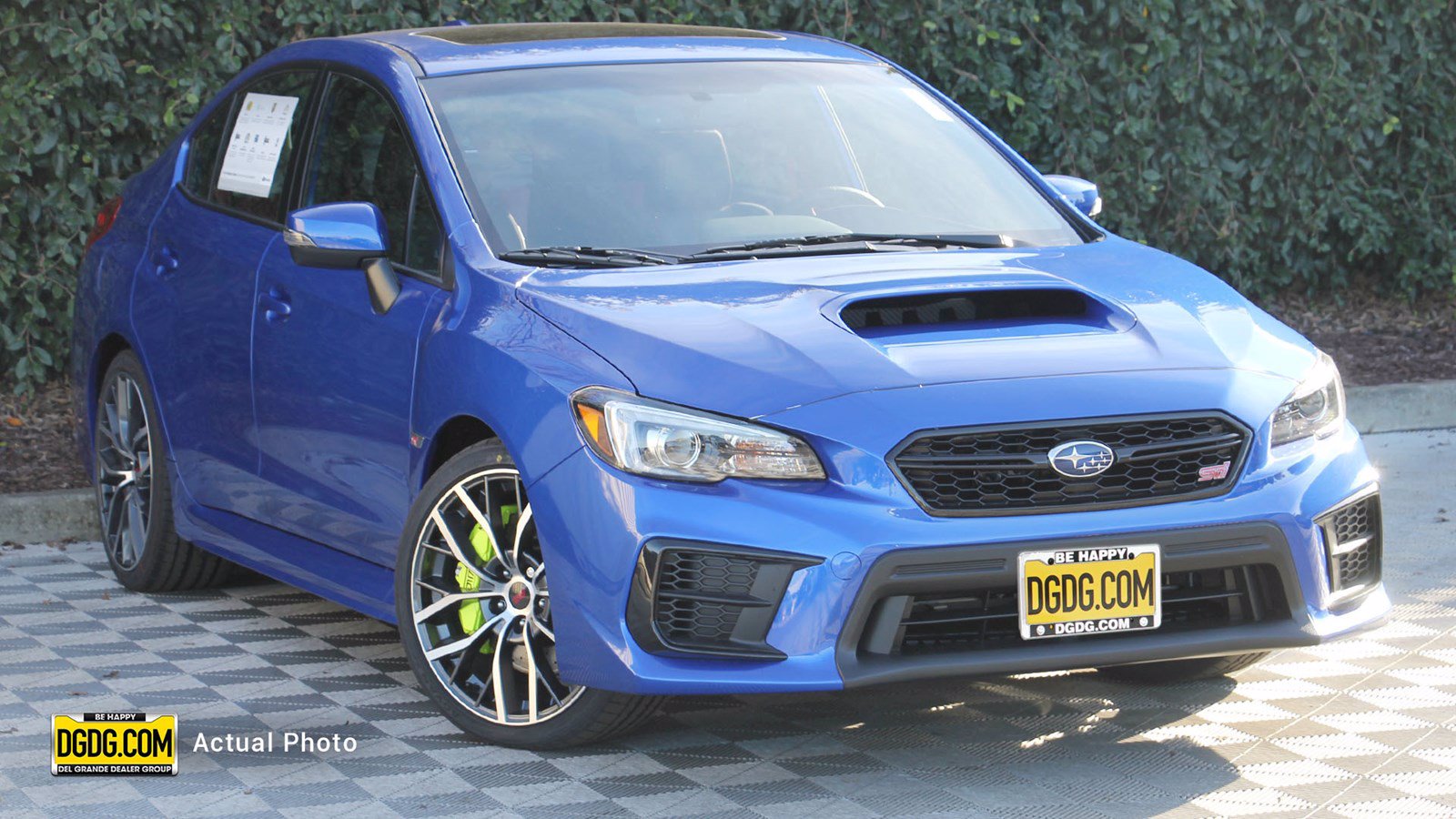 2020 Subaru Wrx Sti Limited With Navigation Awd